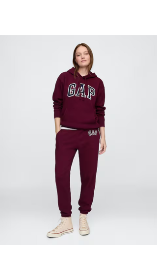 Hoodie Gap Relaxed Wedge Sweatshirt Burdeo