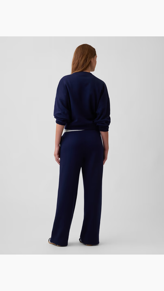 Pantalon Gap Relaxed Straight-Leg Sweatpants Navy