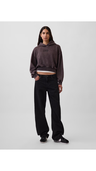Poleron GAP Logo Cropped Negro
