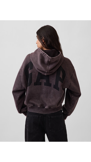 Poleron GAP Logo Cropped Negro