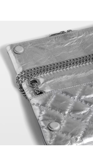 Cartera Zadig Voltaire de Dama Plateado