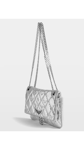 Cartera Zadig Voltaire de Dama Plateado