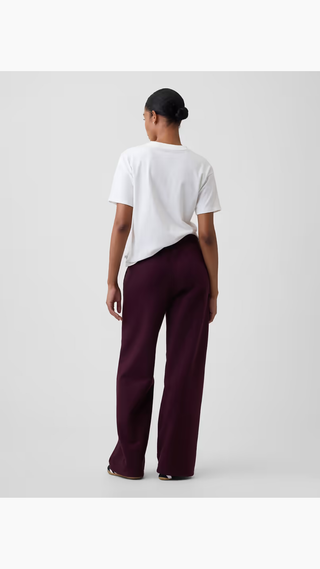 Hoodie Gap Graphic Straight-Leg Burgundy