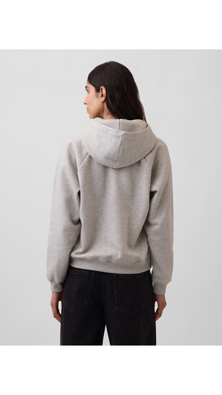 Hoodie Gap Vintage Oversized Pale Healther Gris