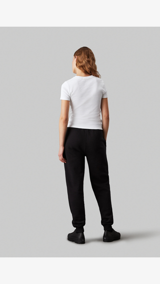Pantalon Calvin Klein Monologo Leg Pant Negro