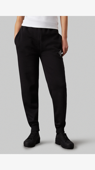 Pantalon Calvin Klein Monologo Leg Pant Negro