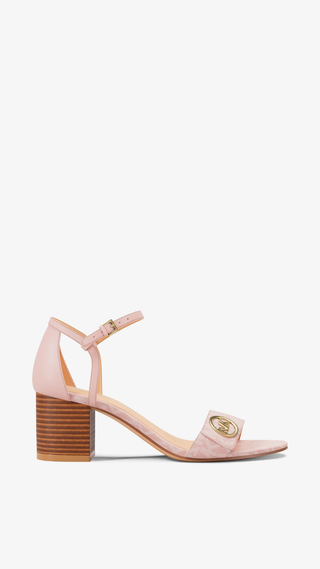 Tacones Michael Kors hannah block heel sandals Rosa