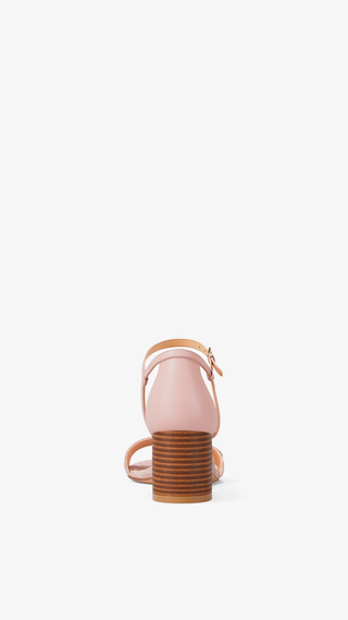 Tacones Michael Kors hannah block heel sandals Rosa