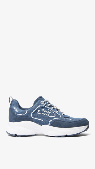 Zapatilla Michael Kors jett trainer Azul