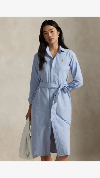 Vestido Polo Ralph Lauren chambray dress Jean Celeste