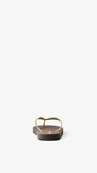 Alpargatas Michael Kors flip flops Marron