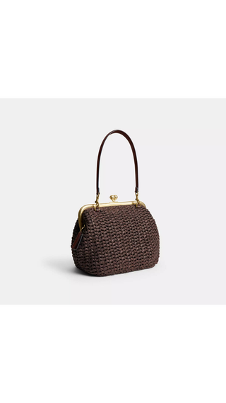 Bolso Coach Kisslock 27 Maple Marron