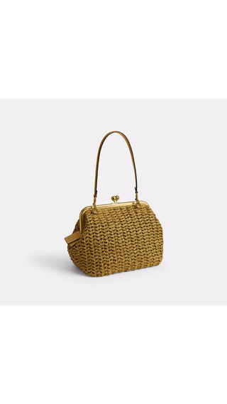 Bolso Coach Kisslock 27 Oliva