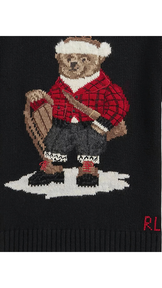 Sweater Polo Ralph Lauren Polo Bear Sledding Negro