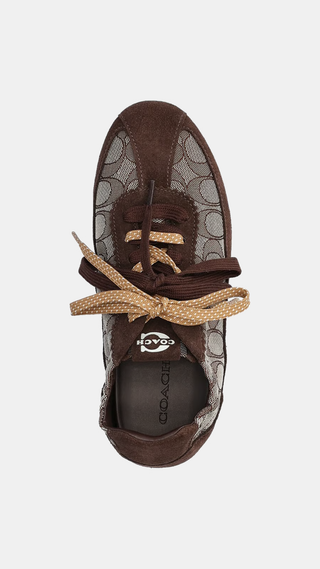 Zapato Coach JCQ Soft Sneaker Marron