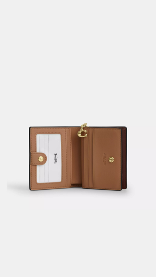 Cartera Coach SNAP WALLET Chocolate