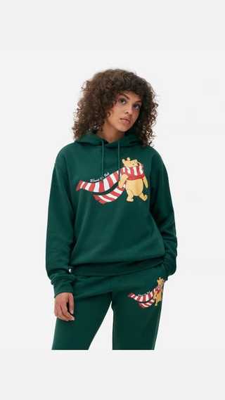 Poleron Primark Mujer Winnie Poo Verde