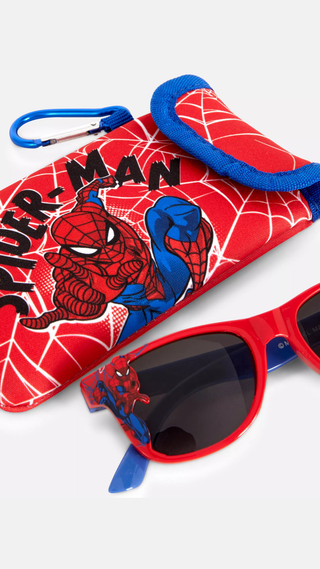 Lentes y Estuche Primark Spiderman Rojo