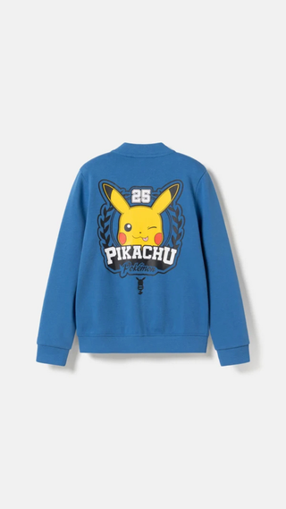 Poleron Pepco Pikachu Azul