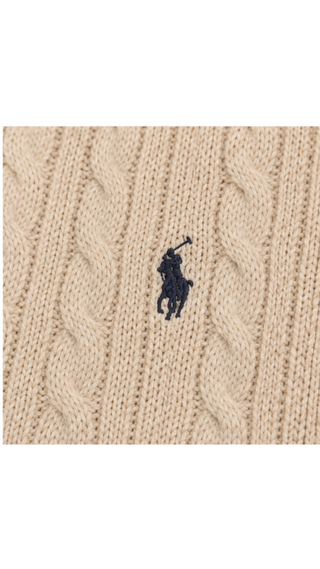 Sweater US Polo As crew baby cable Beige