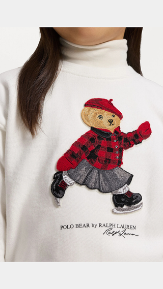 Sweater Polo Ralph Lauren Polo bear Blanco