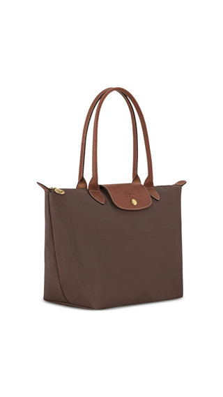 Bolso Long Champ nylon asas largas Chocolate