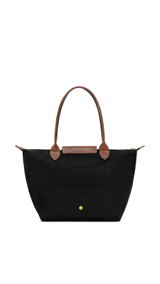 Bolso Long Champ nylon asas largas Negro