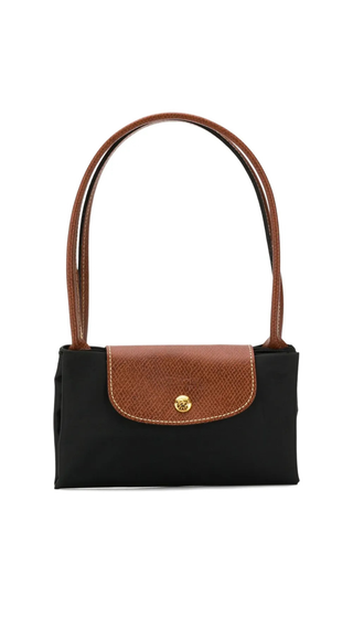 Bolso Long Champ nylon asas largas Negro