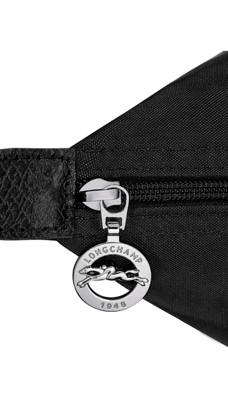 Bolso Long Champ Nylon Asas Largas Todo Negro