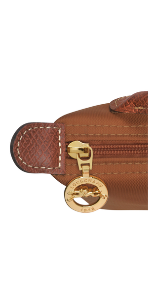 Bolso Long Champ Nylon Pequeño Marron