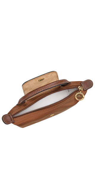 Bolso Long Champ Nylon Pequeño Marron