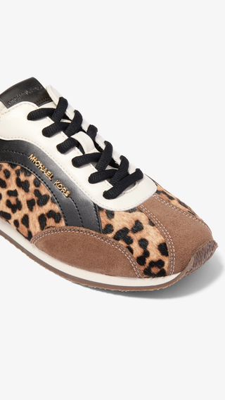 Zapatillas Michael Kors Avi Slip On Cheetha Animal Print