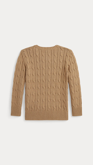 Sweater Ralph Lauren Cardigan Camel