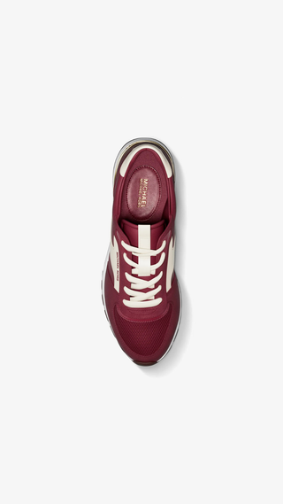 Zapatillas Michael Kors Remy Trainer Poly Rojo
