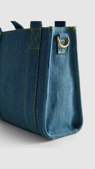 Bolso Primark Team Minions Celeste y Blanco