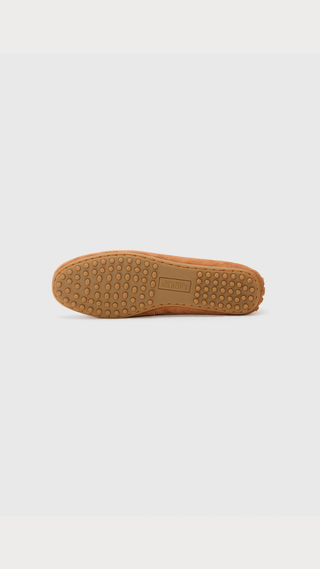 Mocasin Polo Ralph Lauren Barnsbury Suede Loafers Marron Claro