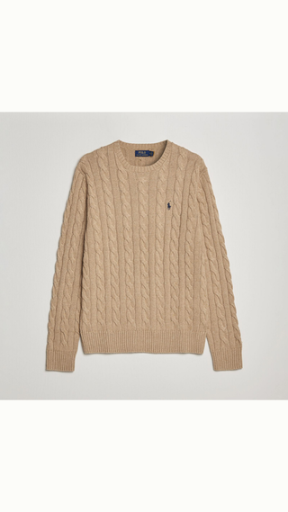 Sweater Polo Ralph Lauren Cotton Brown