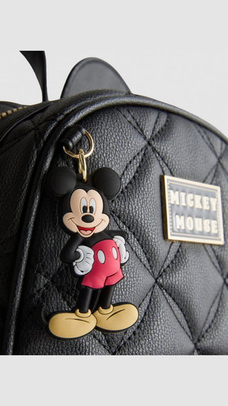 Mochila Primark Mickey Mouse Quilted Rojo y Negro
