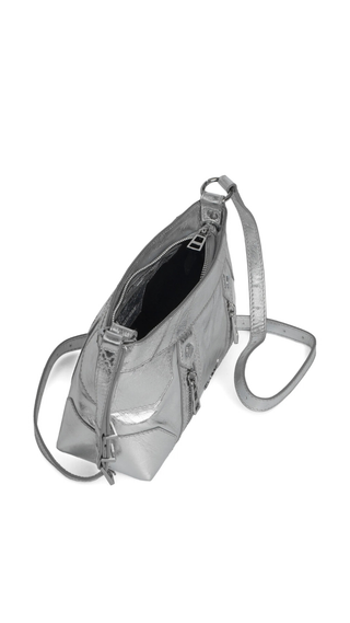 Morral Zadig Voltaire Sunny Moody Plateado