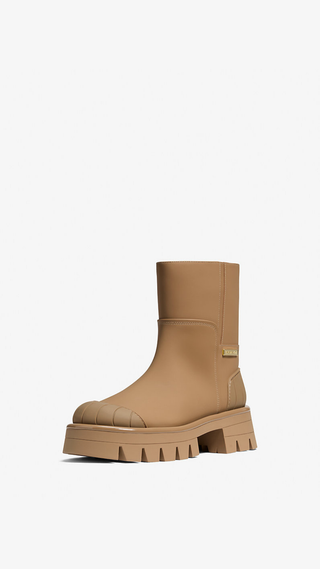 Botín Michael Kors Sydra Flat Bootie Husk