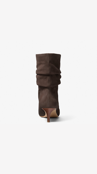 Botines Michael Kors Dawn Heeled Chocolate