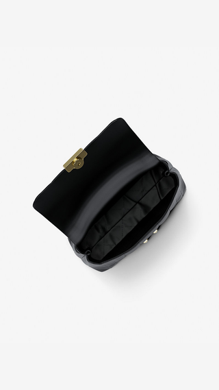Cartera Michael Kors Tribeca MD Satchel Black