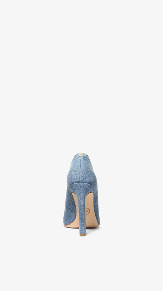 Tacones Michael Kors Amara Demin Pump Celeste