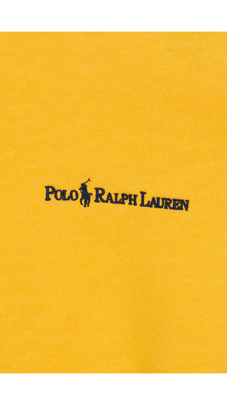 Hoodie Ralph Lauren Oversize Fleece Crewneck Amarillo