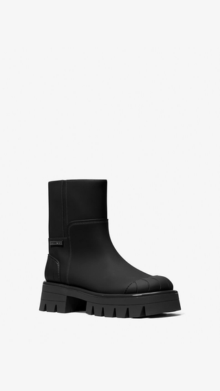 Botin Michael Kors Sydra Flat Negro