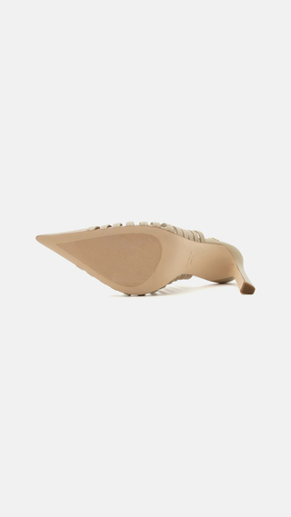 Tacones Michael Kors Adriana High Hiil Caqui