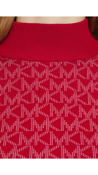 Vestido Michael Kors con puntos Rojo