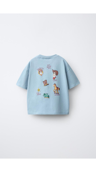 Camiseta Zara Toy Story Celeste