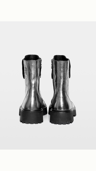 Botín Zadig & Voltaire Joe Fast Vintage Metal Gun