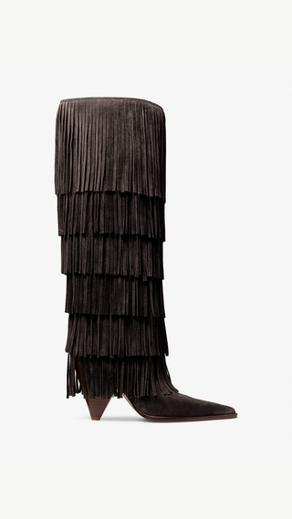 Botas Michael Kors Jayla Heeled Boot Chocolate